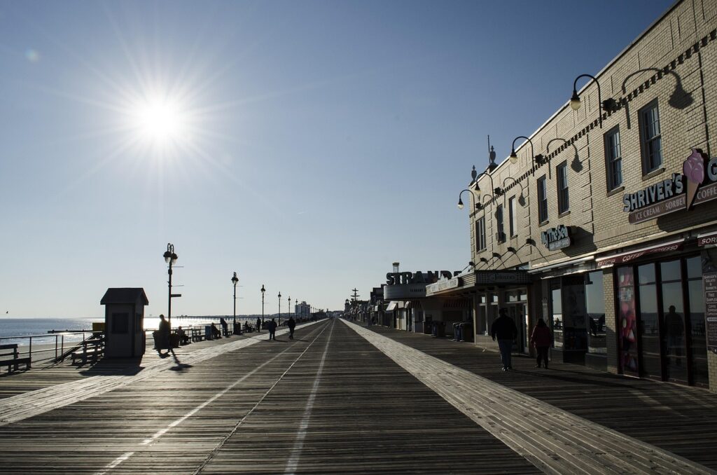 ocean city, new jersey, beach, boardwalk, jersey shore, nature, ocean